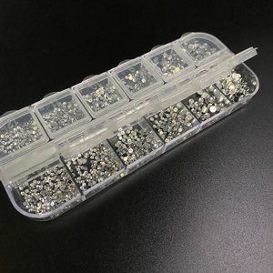 Diamond Crystal Nail Art Glitter Flakes